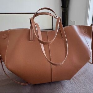 Polene Brown Leather Tote